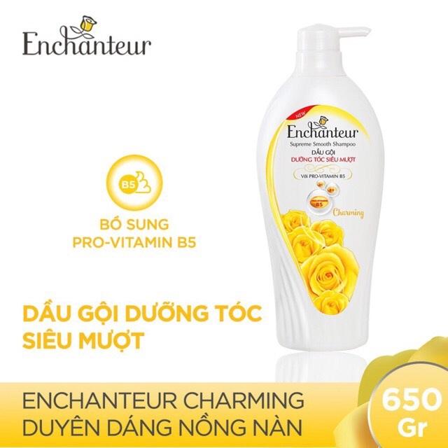 Dầu gội dưỡng tóc siêu mượt Enchanteur Charming 650g