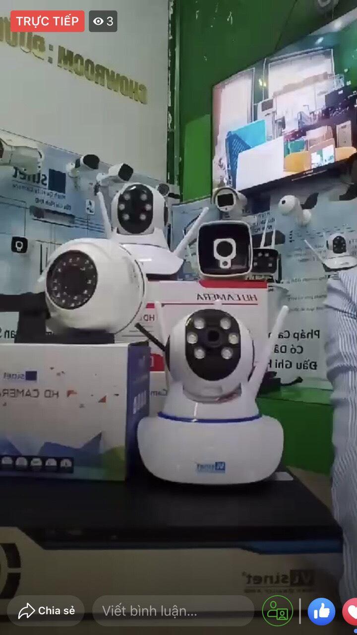 [HCM]Camera  Ip Wifi Visinet không dây trong nhà