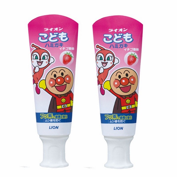 [HCM]Kem đánh răng Lion cho bé 40g Nhật bản