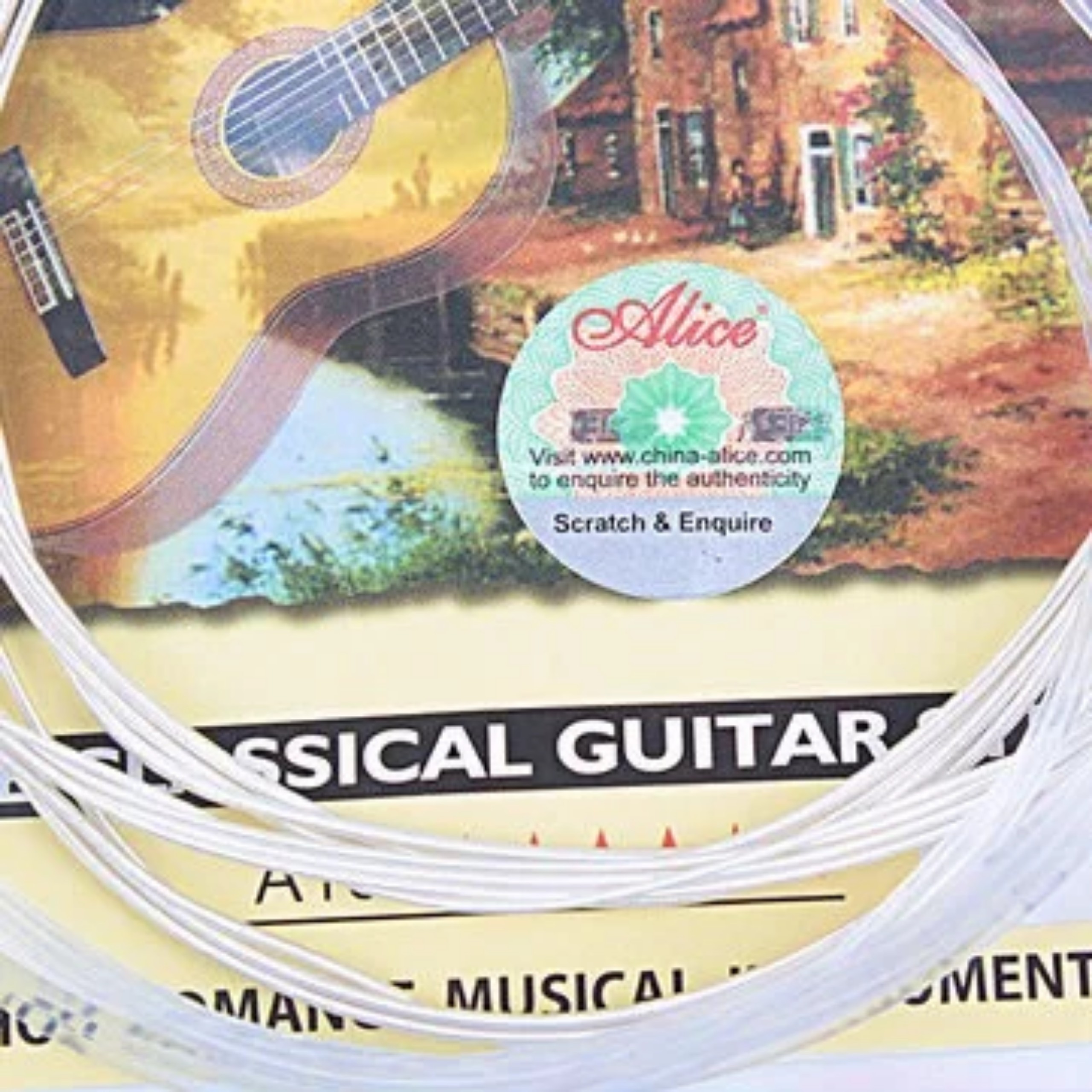 Bộ 6 Dây Nilon Guitar Classic Alice A106