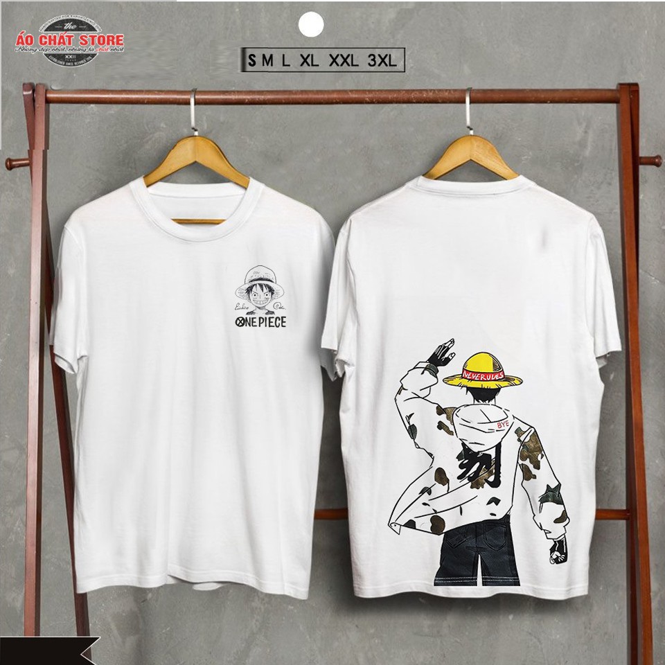 [HCM]BST Áo Phông LUFFY ONE PIECE Siêu Độc | Áo Thun Anime Đảo Hải Tặc Đẹp Hương Nemo Style