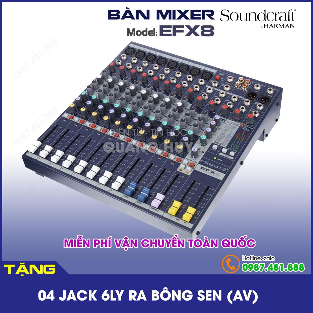 Mixer Soundcraft EFX8