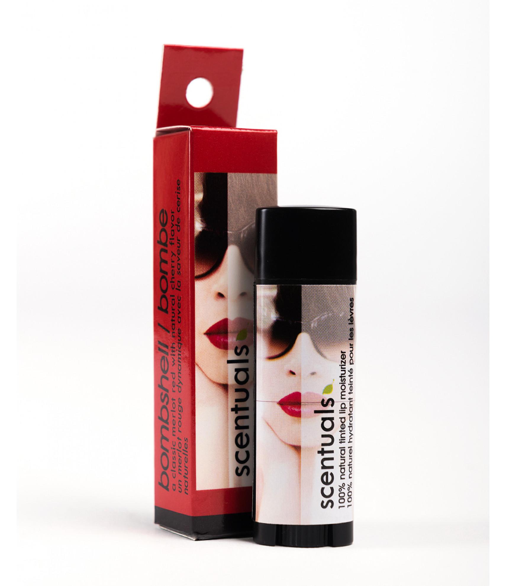 Son dưỡng có màu Bombshell - Scentulas lip moisturizer/BOMBSHELL