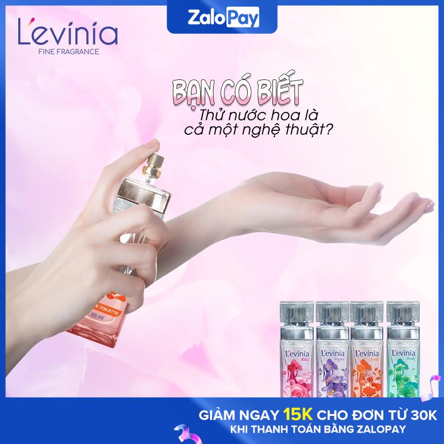 Nước hoa Classic Levinia Màu hồng - Ritz 30ml - 55ml