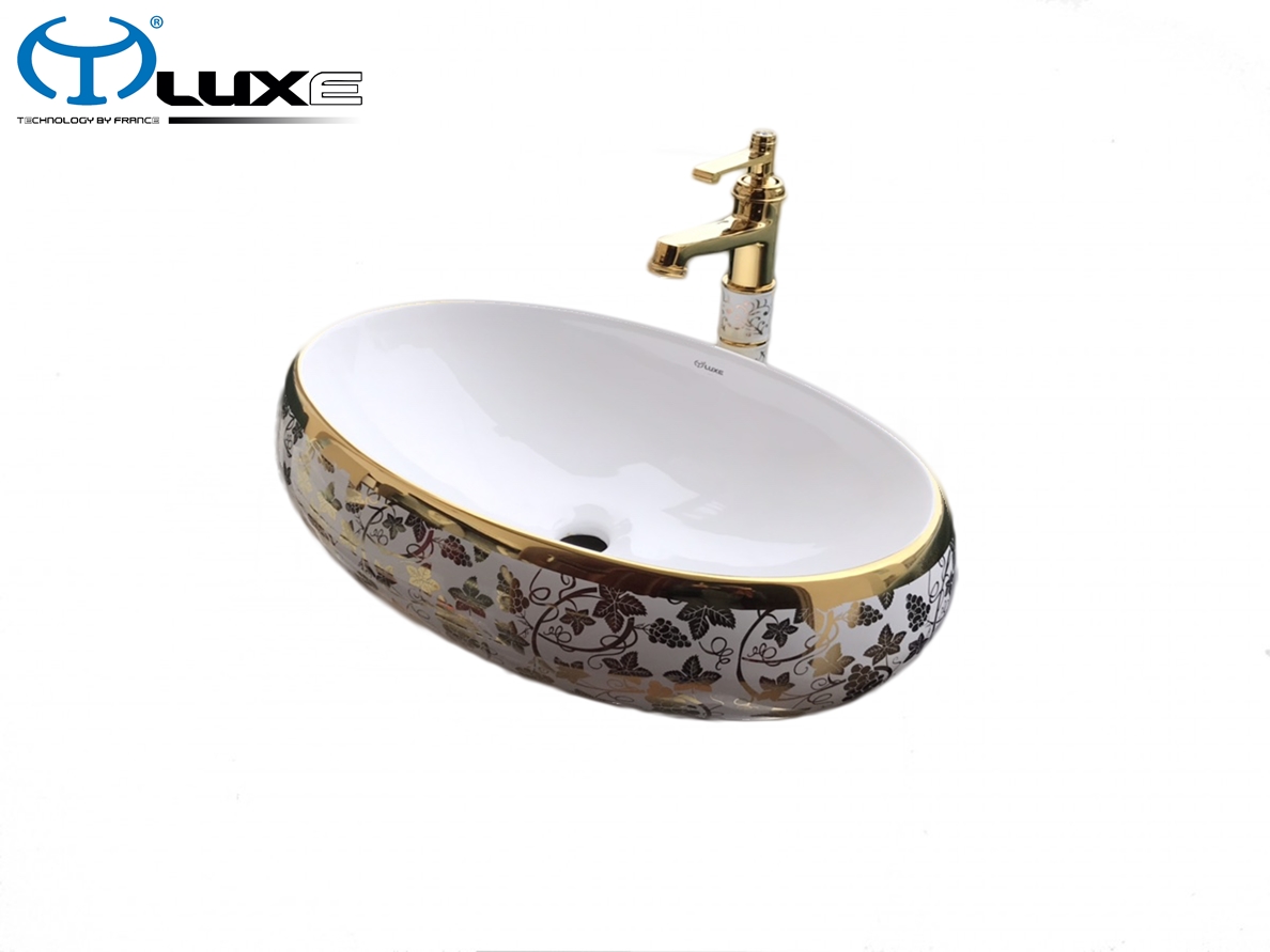 Chậu lavabo bàn đá cao cấp LUXE C10