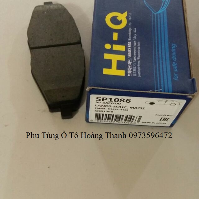 Má phanh trước Matiz. Hi-Q xịn