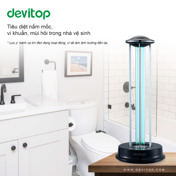 [HCM]Đèn diệt Khuẩn HANET Devitop UVC 36W