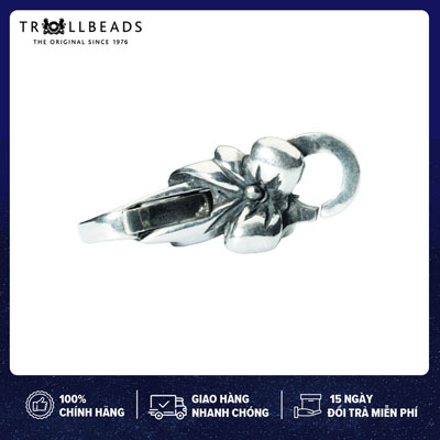 TROLLBEADS Khoá Bạc Cao Cấp Bow Lock