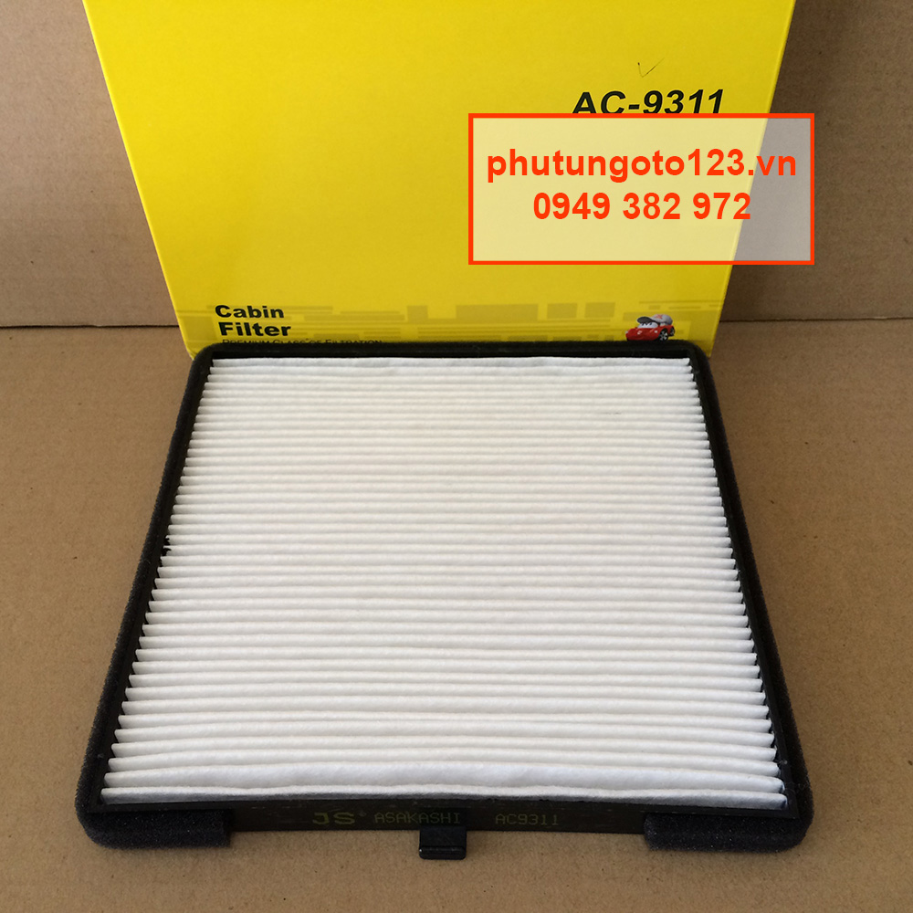 Lọc gió điều hòa ac9311 kia morning 2011, 2012, 2013, 2014, 2015, 2016, 2017 97133-07000 nhật bản