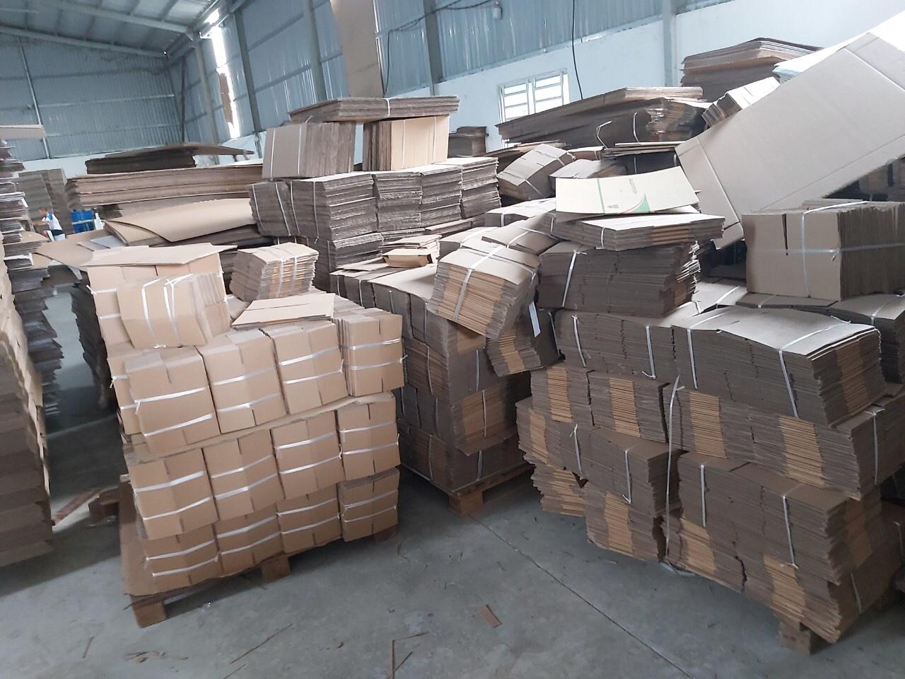Combo Thùng 100 Hộp Carton 10x10x5