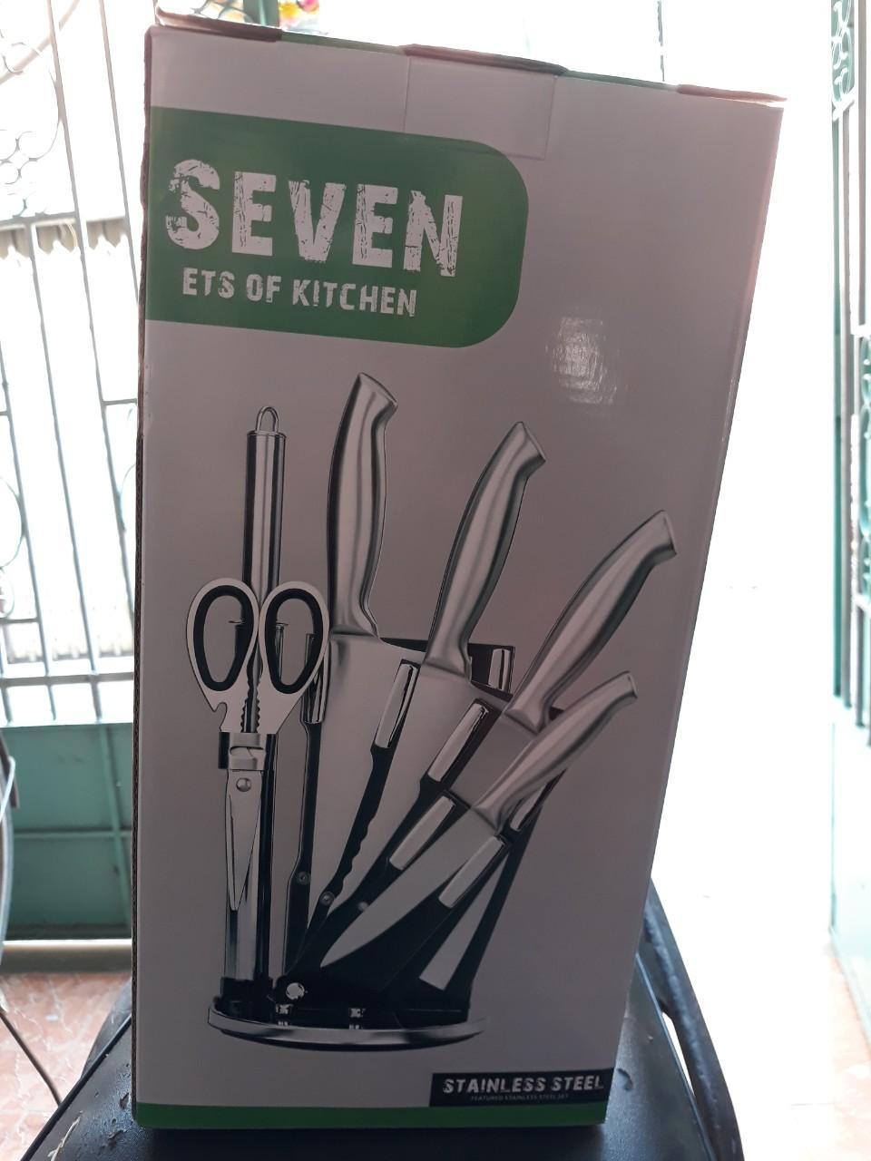 Bộ Dao inox 7 món