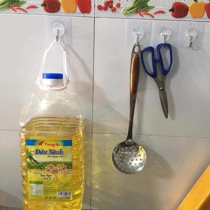 Combo bộ 10 móc dán tường tường siêu dính chịu lực 10 kg gd0097