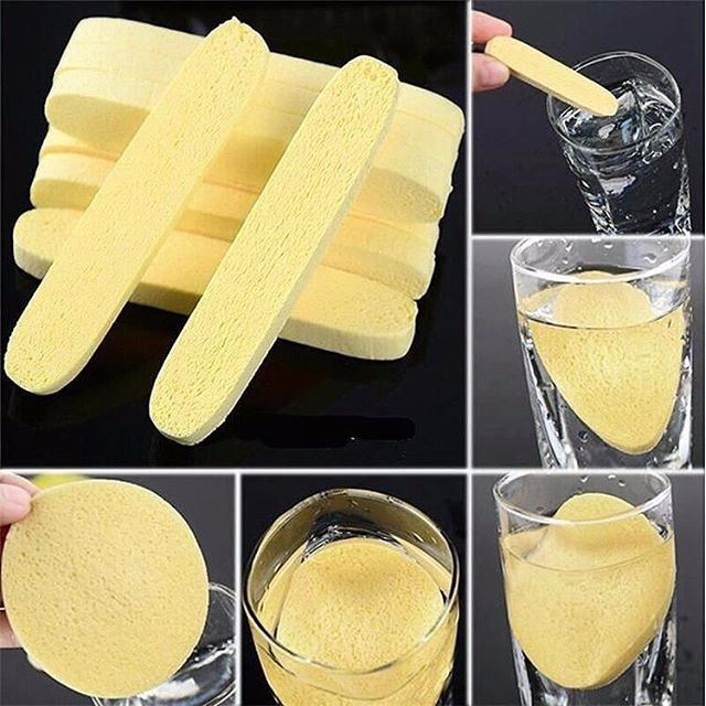 Bông nở bọt biển rửa mặt 12 miếng CHIVEY