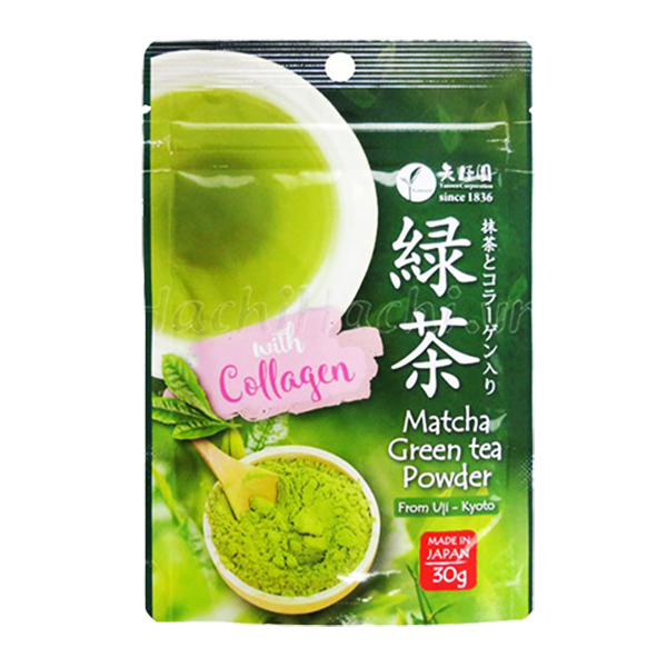 [HCM]MATCHA GREEN TEA POWDER WITH COLLAGEN 30GR