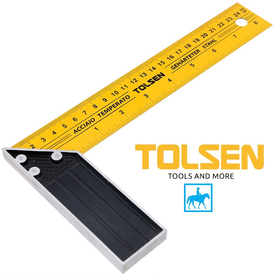 Tolsen Wadfow 35080 250mm 10Inch Square Angle Ruler