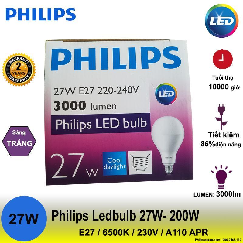 Bóng đèn Philips 14.5W / 24W / 27W công suất cao siêu sáng - bảo hành 24 tháng