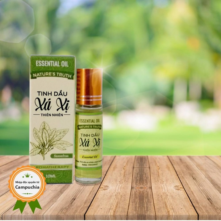 TINH DẦU XÁ XỊ THIÊN NHIÊN NGUYÊN CHẤT 100%