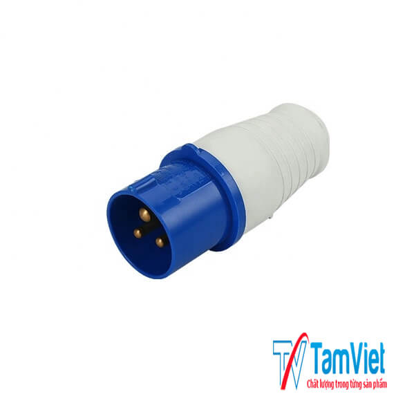 Phích cắm công nghiệp 32A- 3 chấu -220V