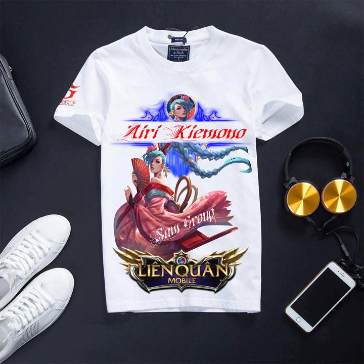 Áo Thun Màu Trắng Liên Quân Airikiemono