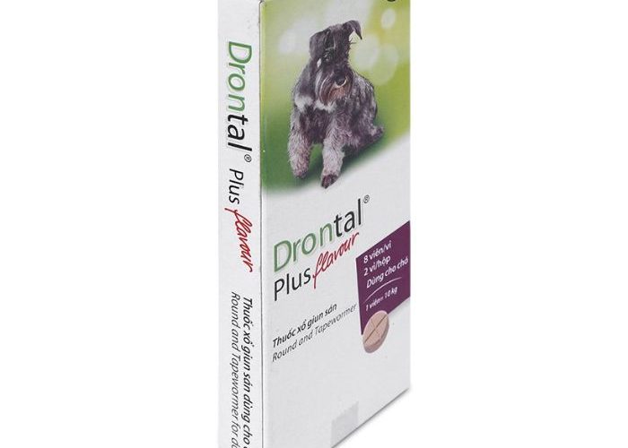 [HCM]1 viên xổ giun cho chó Drontal Plus Bayer