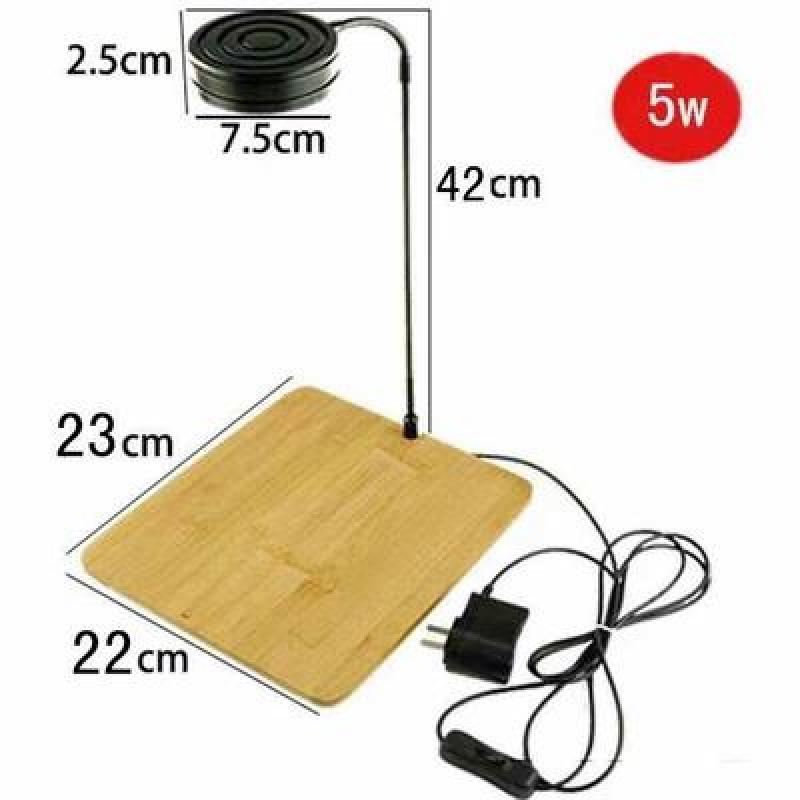 Đèn LED - Kệ tre Bamboo thủy sinh - Bể 20x20x20cm