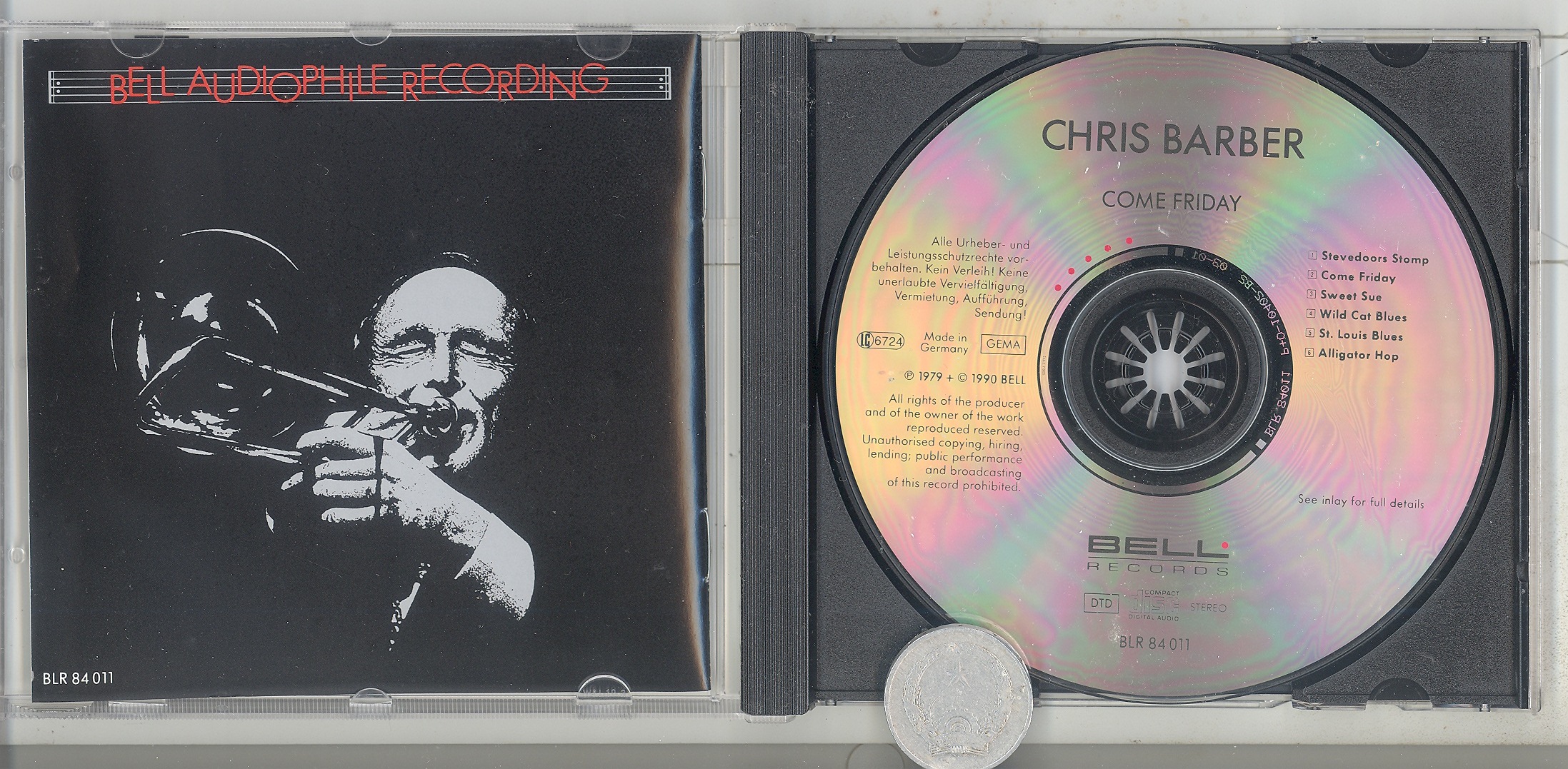 stereomate - Đĩa nhạc - CD gốc: Chris Barber - Come Friday  [Audiophile Recording]
