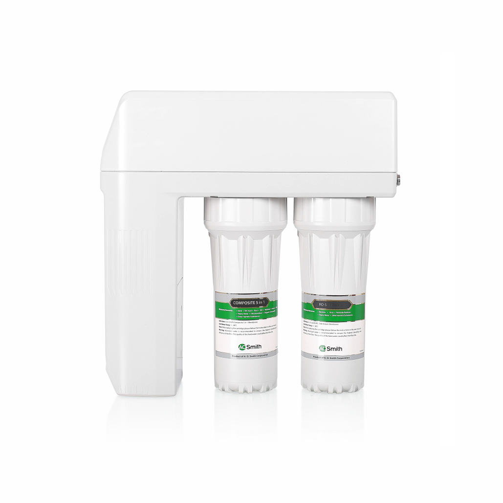 [Trả góp 0%]Máy lọc nước A. O. Smith R400S (Màn hình cảnh báo dạng 2 nút LED)