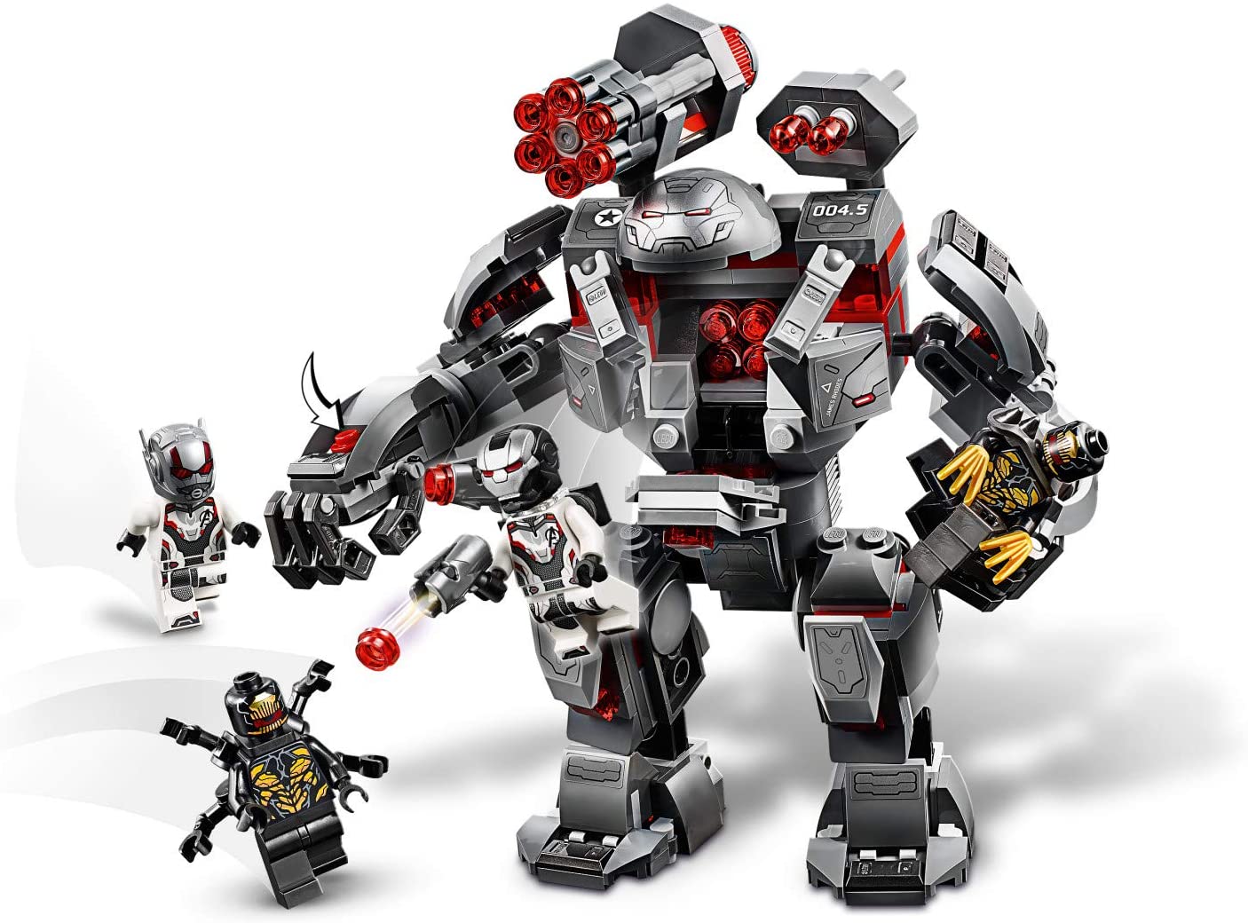 [HAPPY BRICKS] - LEGO  Marvel Avengers 76124 Endgame: Giáp chiến Siêu cấp