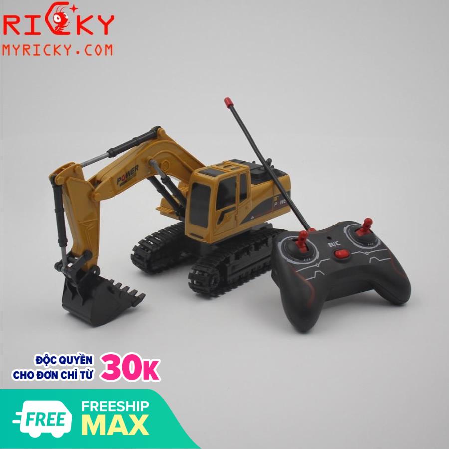 Xe múc điều khiển Bánh Xích- Điều khiển Cần Múc- Nhiêu Mẫu Xe Công Trình