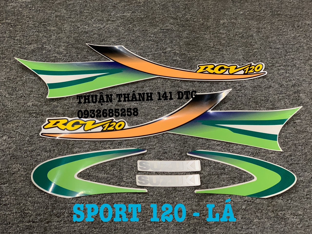 TEM SPORT 120 MÓC CÂU - RGV - TEM 3 LỚP