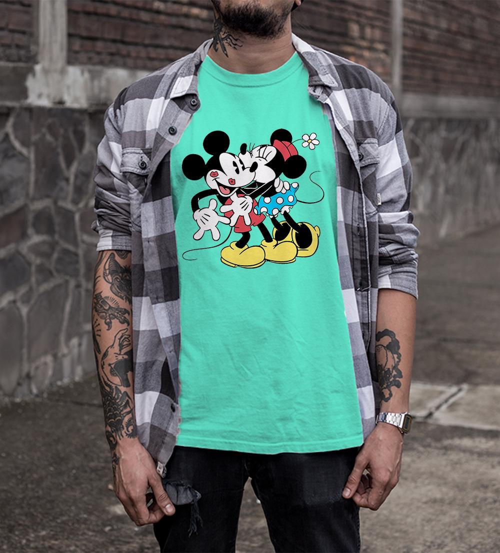 [HCM]Áo thun Unisex - Chuột mickey và mini dễ thương