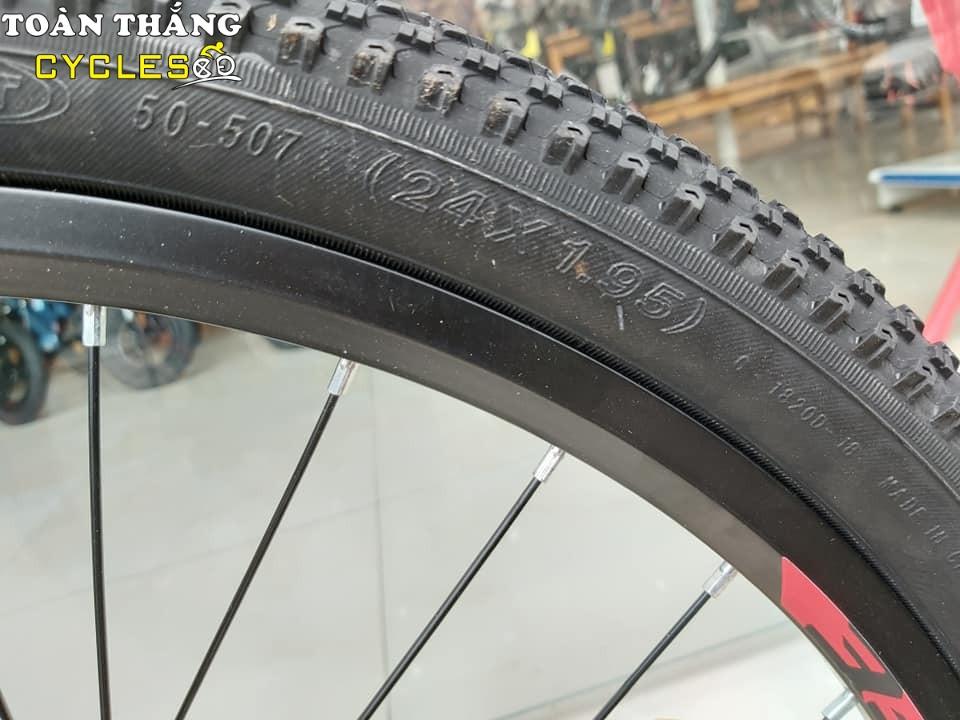 Xe đạp địa hình Life L24S Đen Đỏ