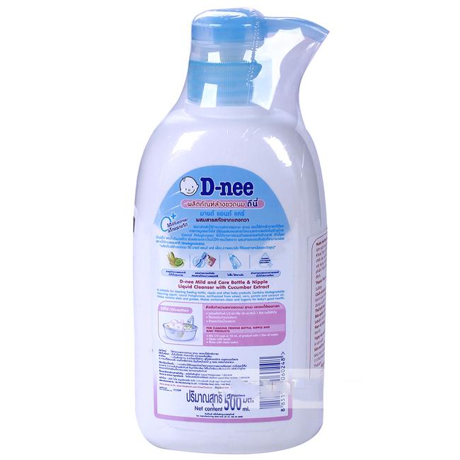 Nước rửa bình sửa, rửa rau củ quả Dnee chai 500ml (PHÂN PHỐI ĐẠI THỊNH)