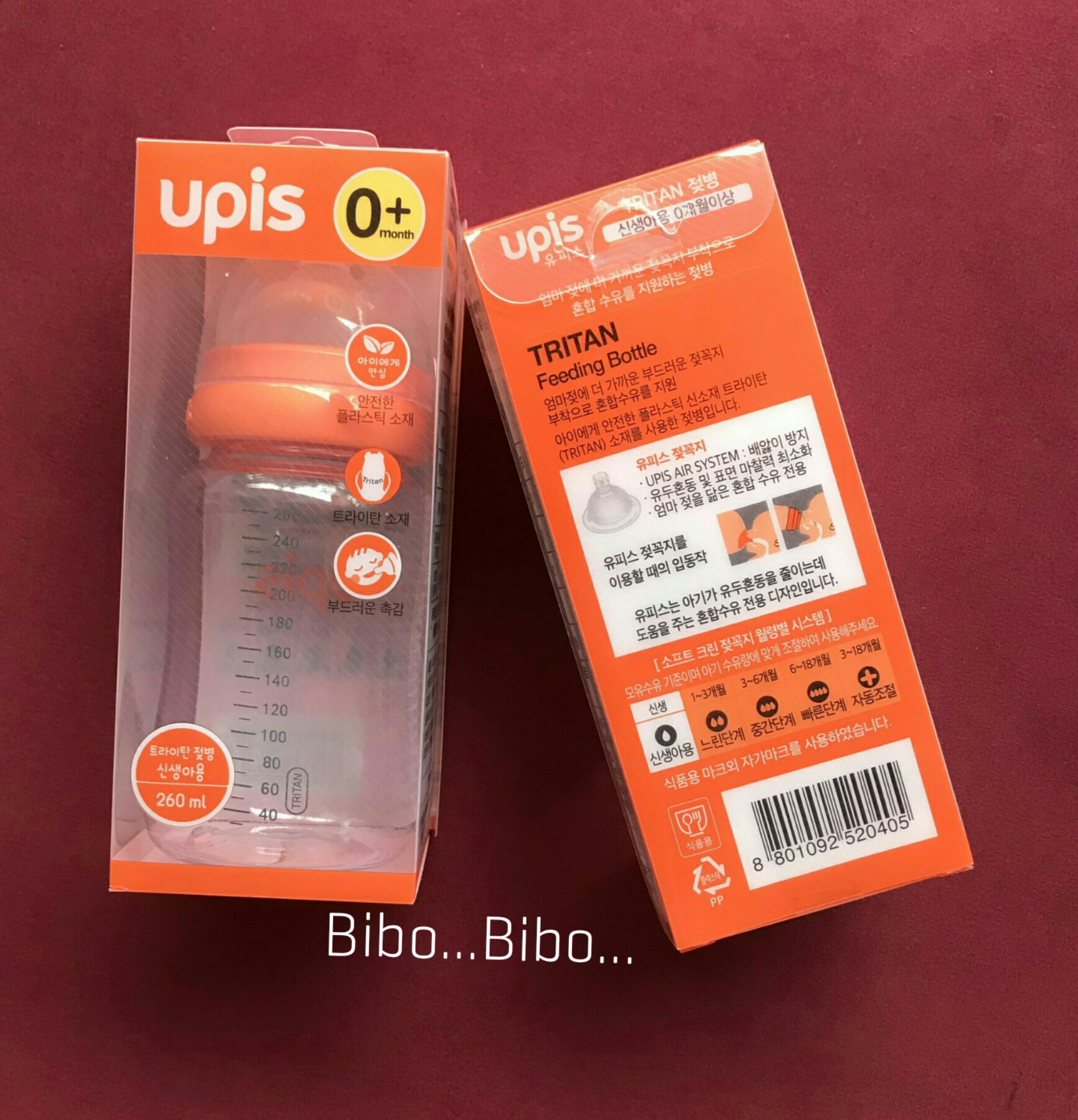 Bình sữa Upis 260ml