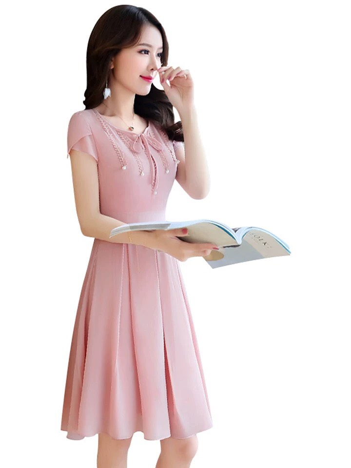 [HCM]ĐẦM VOAN LỤA THIẾT KẾ SIÊU XINH ĐỦ SIZE SMLXLXXL - VV6