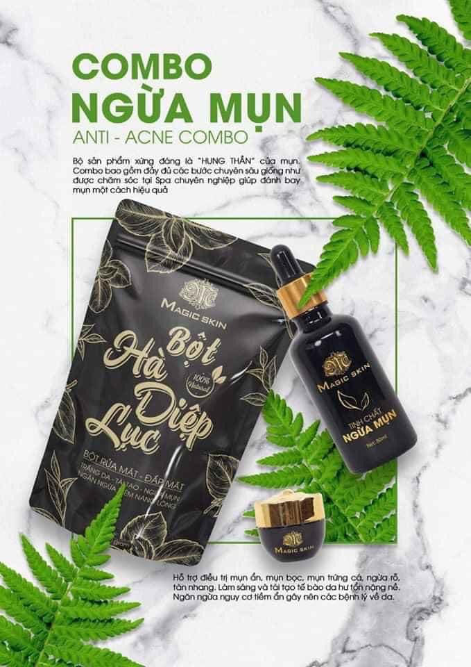 Combo ngừa mụn🌻FREESHIP🌻Sạch mụn trắng da