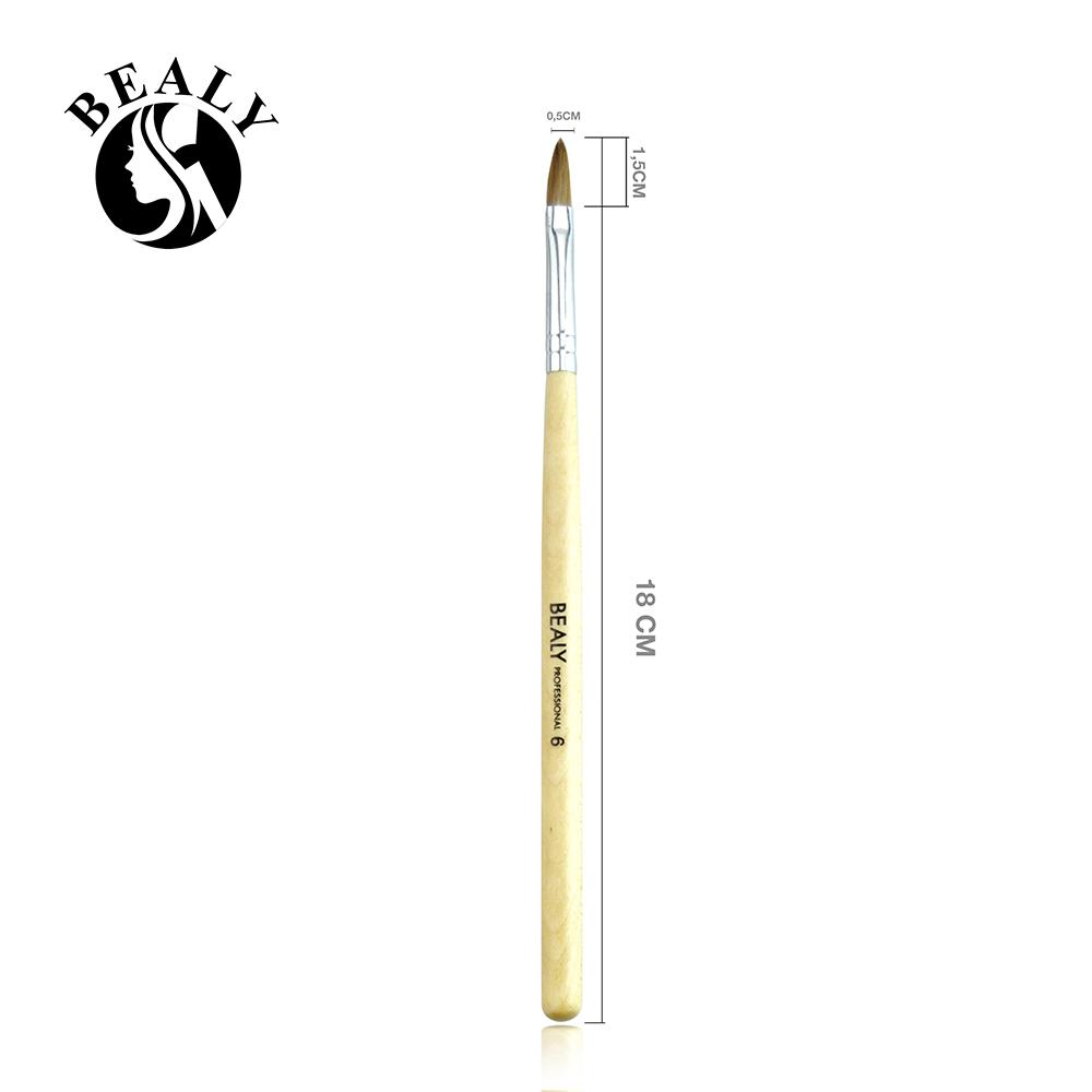 CỌ ĐẮP BỘT LÔNG CHỒN CÁN GỖ BEALY SỐ 6