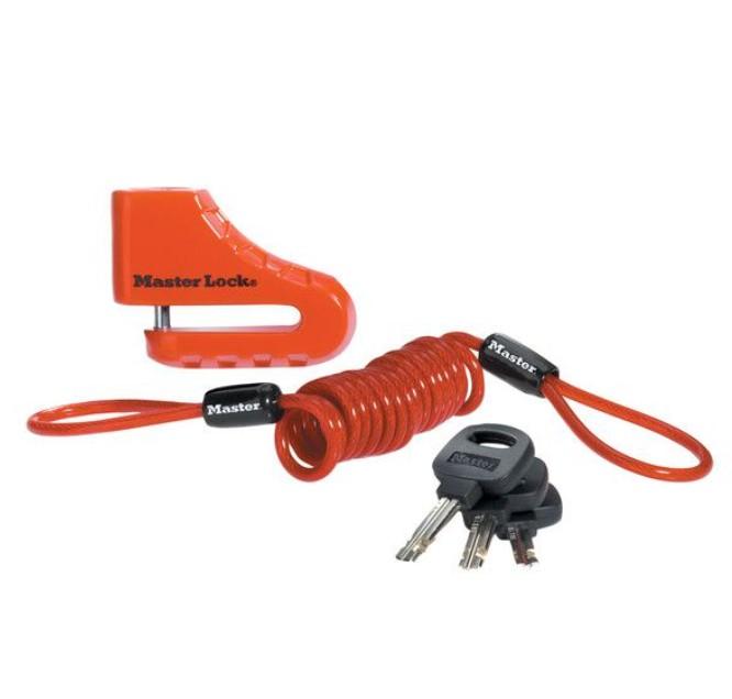 [HCM]Khóa thắng đĩa Master Lock 8303 DPS (Màu Đỏ)