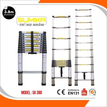 [HCM]Thang nhôm rút đơn Sumika SK380