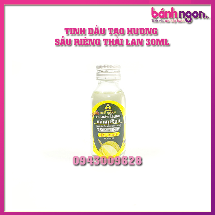 Tinh Chất Thái Best Odour Dùng Cho Thực Phẩm Tạo Hương Sầu Riêng Chai 30ml