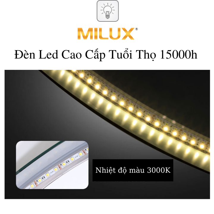 Gương soi toàn thân có đèn led ML32