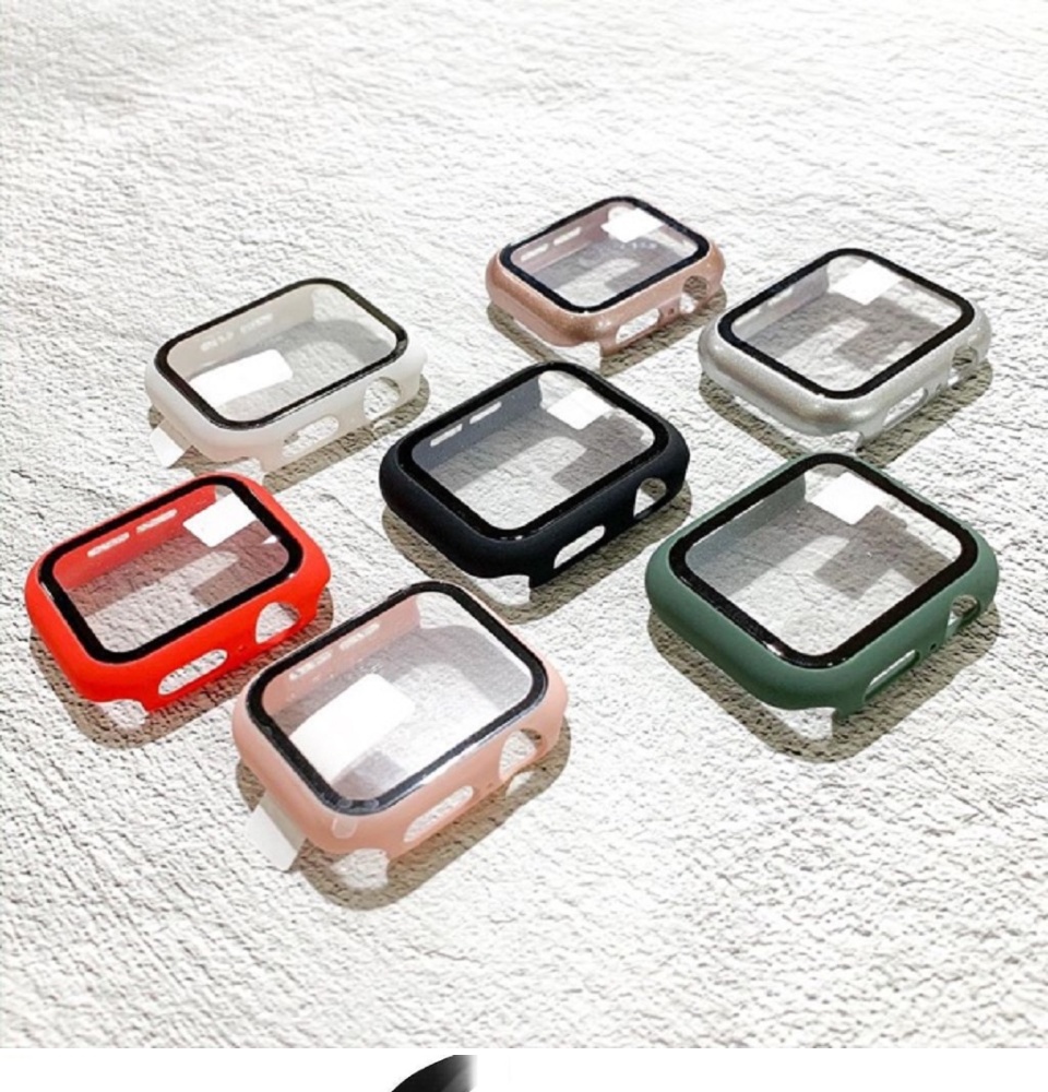 >> BÁO GIÁ ỐP APPLE WATCH 2 IN 1 KIÊM CƯỜNG LỰC BẢO VỆ ĐỒNG HỒ ĐỦ SIZE | Shopee Lazada Sendo Tiki mới nhất 20 Ốp Apple Watch - FREESHIP - Ốp Cường Lực Full Màn Apple Watch 2 In 1 Bảo Vệ Màn hình + Body