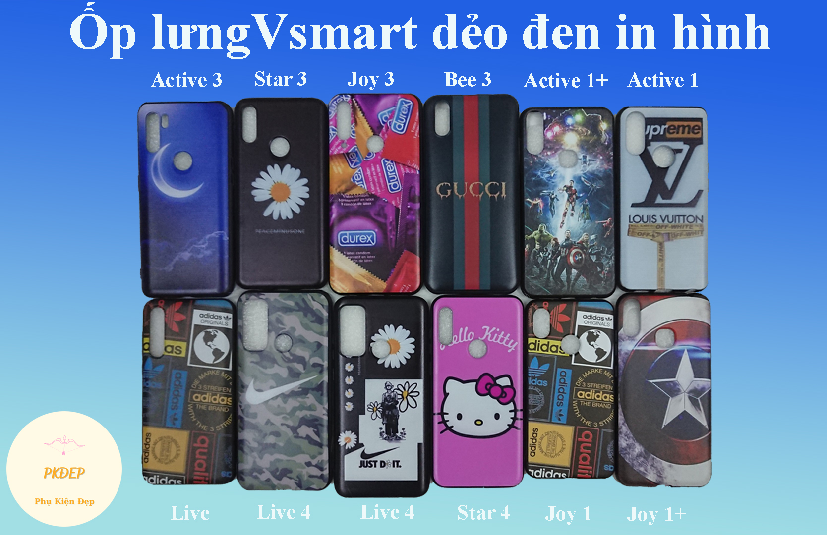 [HCM]Ốp lưng Vsmart Live in hình Vũ Trụ