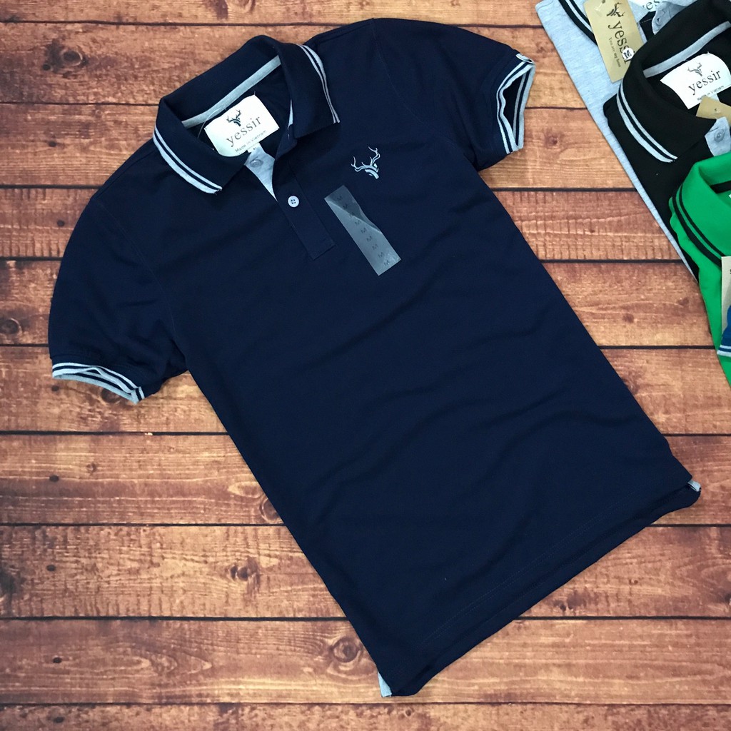 Áo thun nam POLO vải cá sấu cotton cao cấp ngắn tay cực sang trọng lịch lãm
