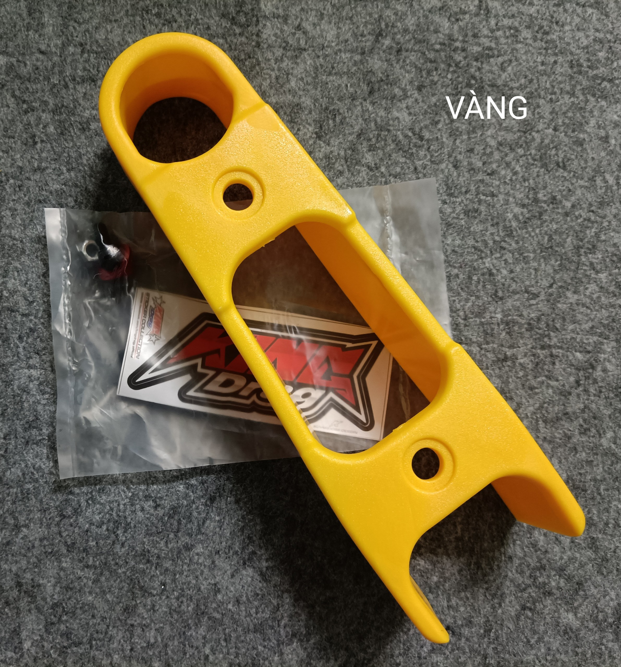 Cao su đỡ sên xe máy - vàng
