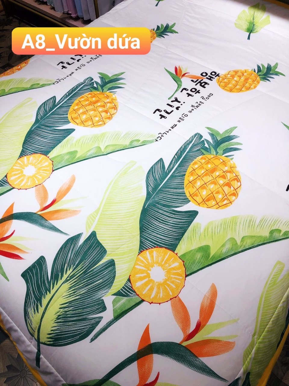 Chăn hè trần bông cotton đũi 2mx2m2CĐ03