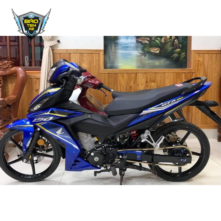 Tem rời xe winner 150 dán xe xanh