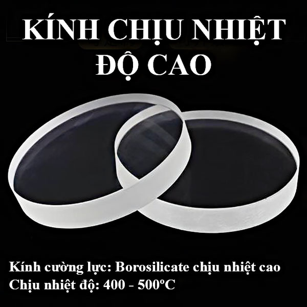 kính chịu nhiệt Φ 60mm