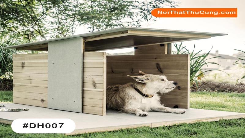 Nhà Gỗ Độc Đáo Cho Chó DH007