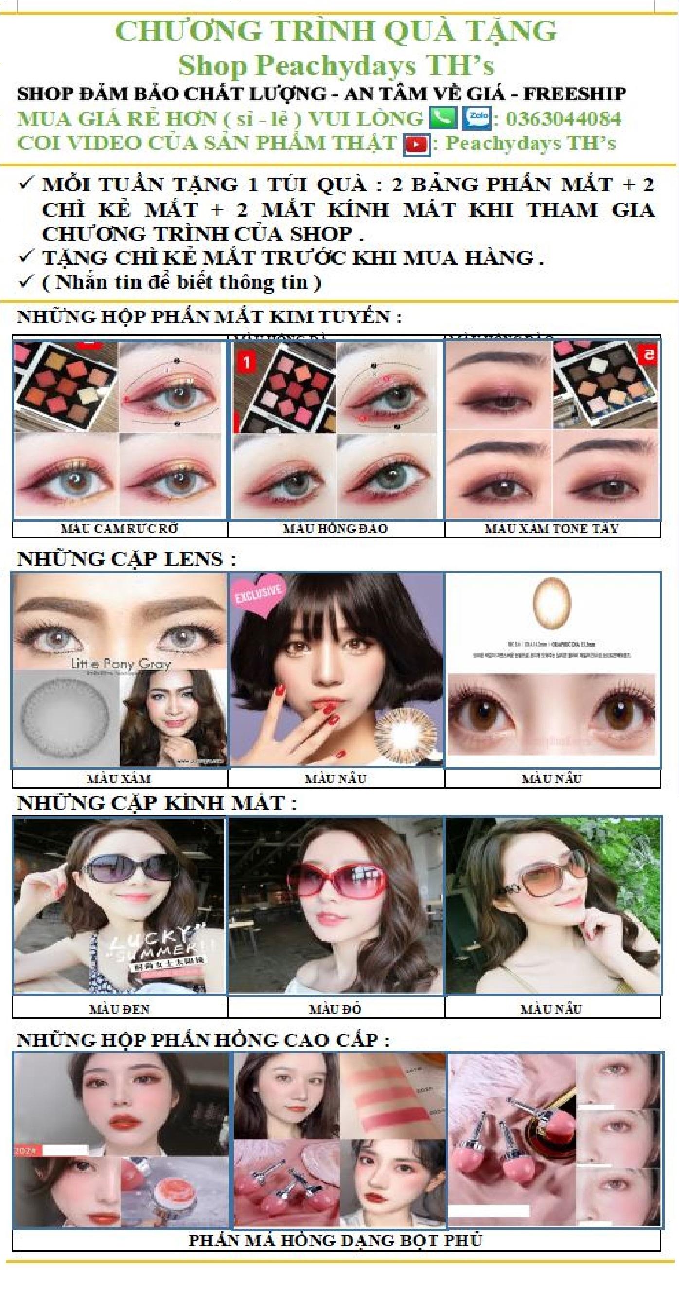 Phấn mắt TRÁI TIM VUÔNG